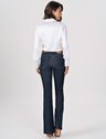 calca jeans flare eloine lookbook costas