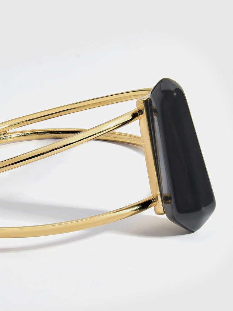 bracelete agata negra detalhes