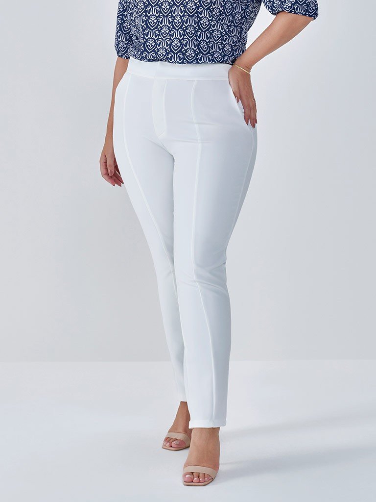 calca off white plus edna capa