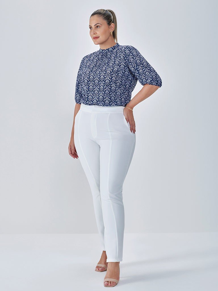 calca off white plus edna costas