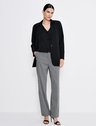 blazer preto botao unico liana frente