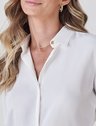 camisa off white helena detalhes
