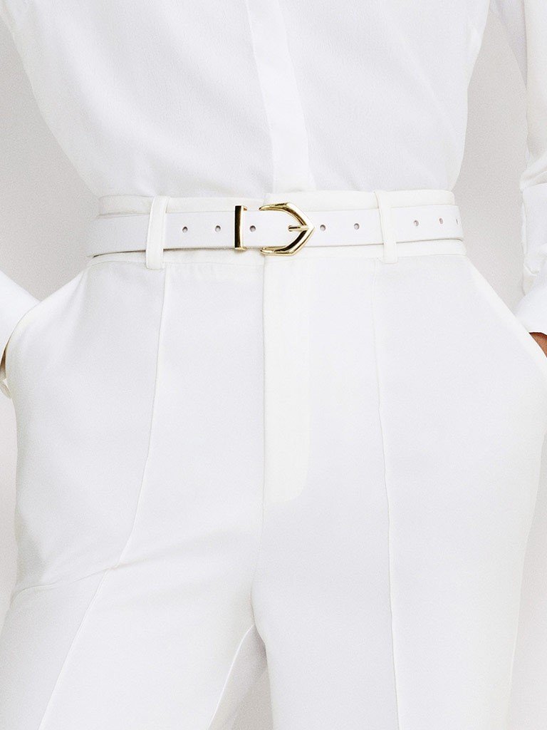 cinto off white fivela geometrica ayane zoom