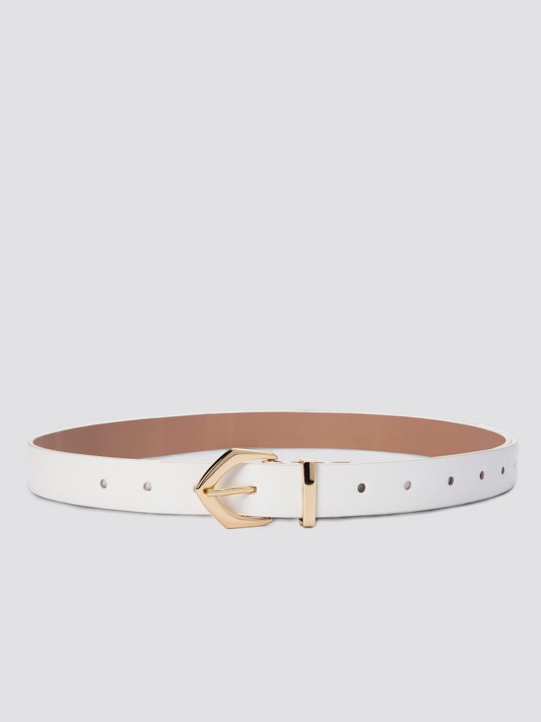 cinto off white fivela geometrica ayane capa