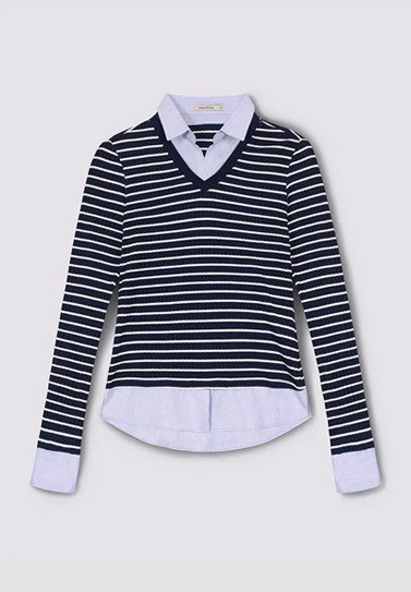 camisa sobreposta com amarracao vestido preto