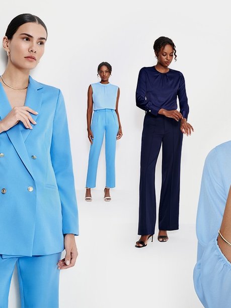 blog azul combina com qual cor