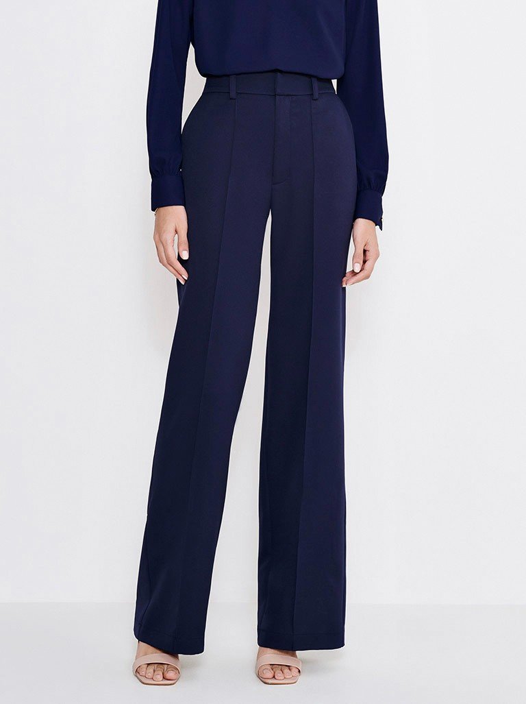 calca marinho wide leg capa