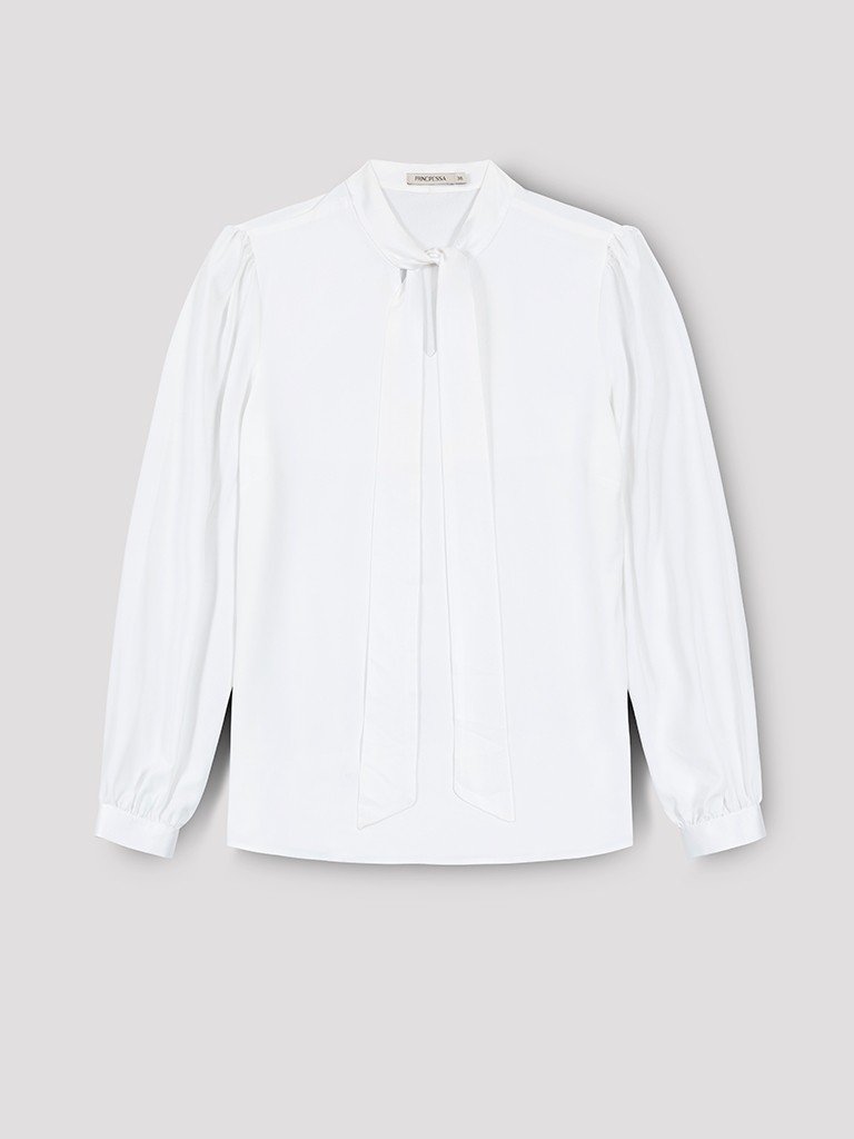 blusa off white gola laco still