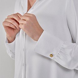 camisa off crepe comfy driele pequen