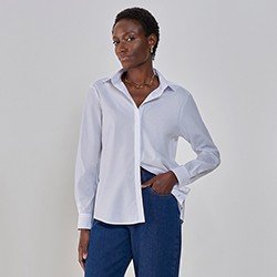 camisa comfy branca darlene pequeno