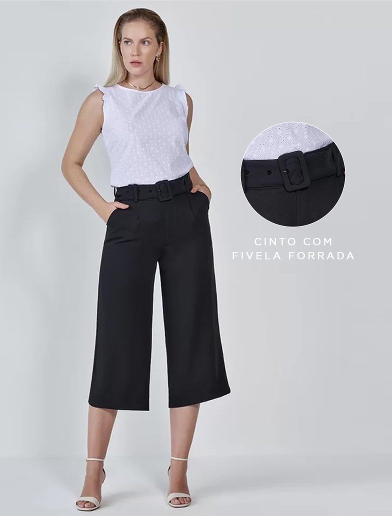 look natural com camisa amarrada calca amarelo
