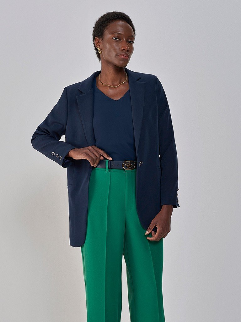 blazer marinho botao unico edelmira capa