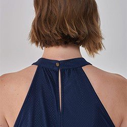 vestido mainho longo glauciane placa pequeno