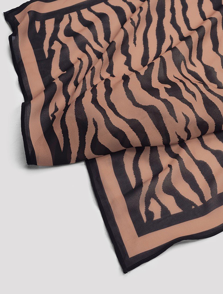 lenco poliester animal print abely