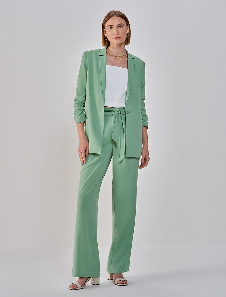 blazer verde menta blog