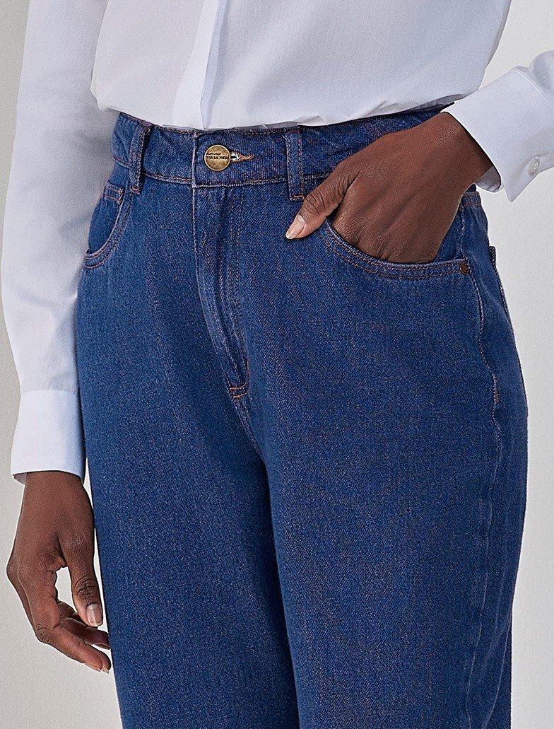 calca jeans mom dalila detalhe blog