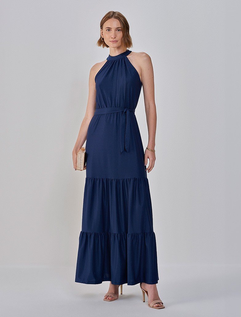 vestido marinho