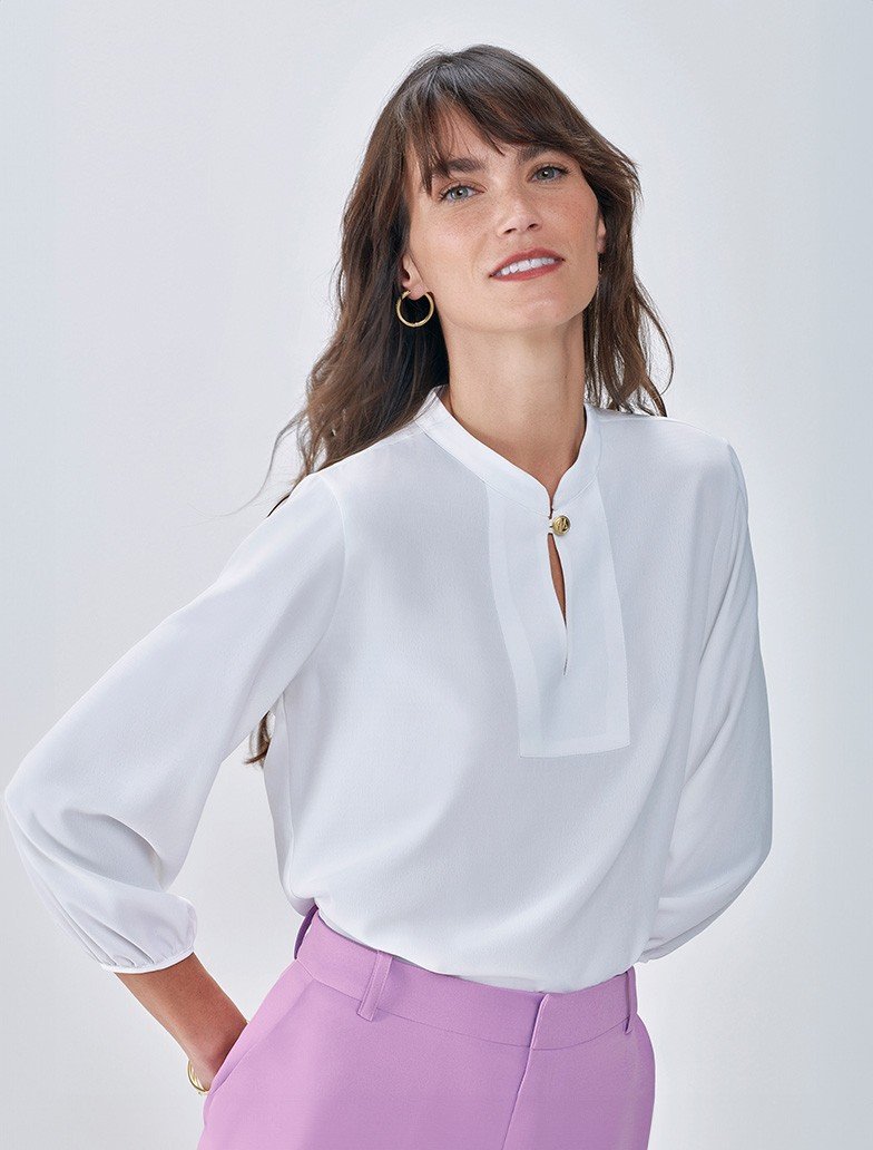 blusa branca taeme