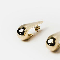 brinco gota dourado dijon tarracha
