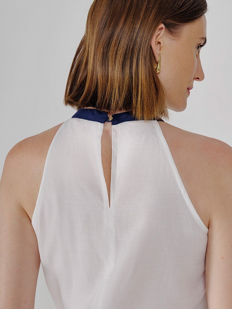 regata off white gola alta costas