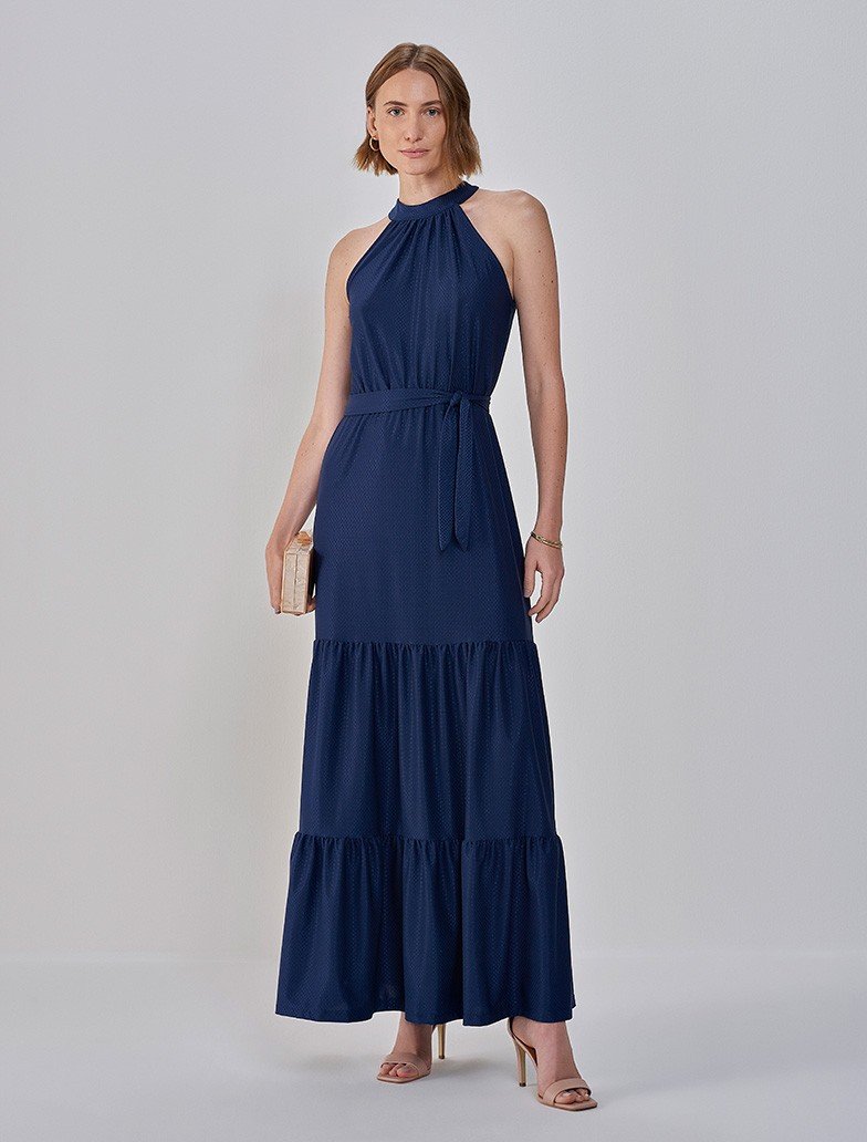 vestido marinho