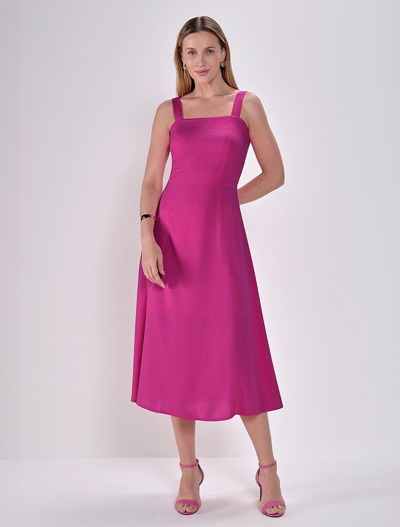 vestido pink