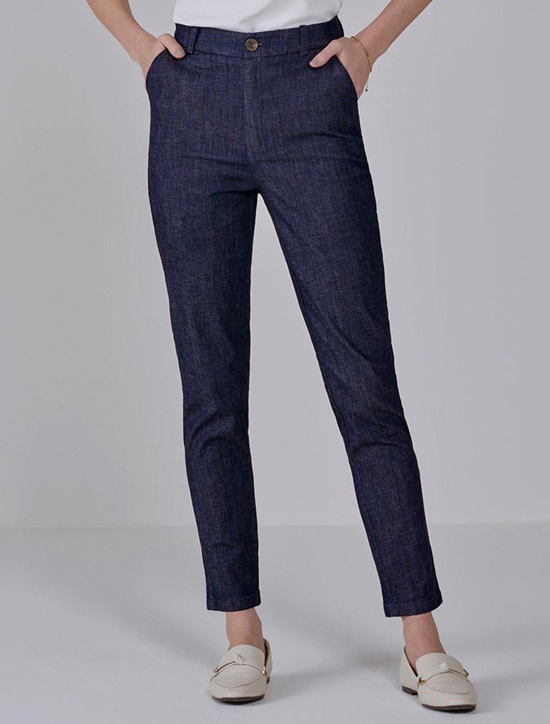 calca reta jeans jamile capa