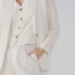 blazer linho off pq