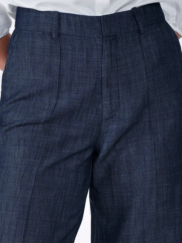 calca pantalona jeans octavia detalhes