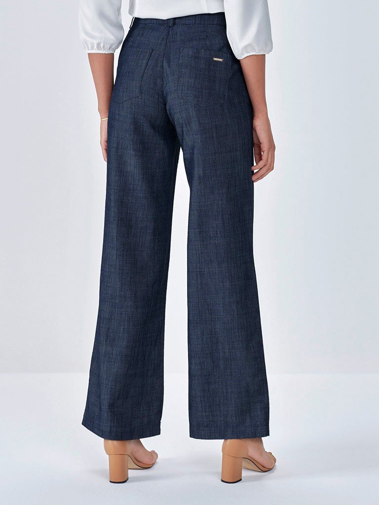 calca pantalona jeans octavia capa costas