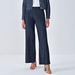 calca pantalona jeans octavia pequeno detalhes
