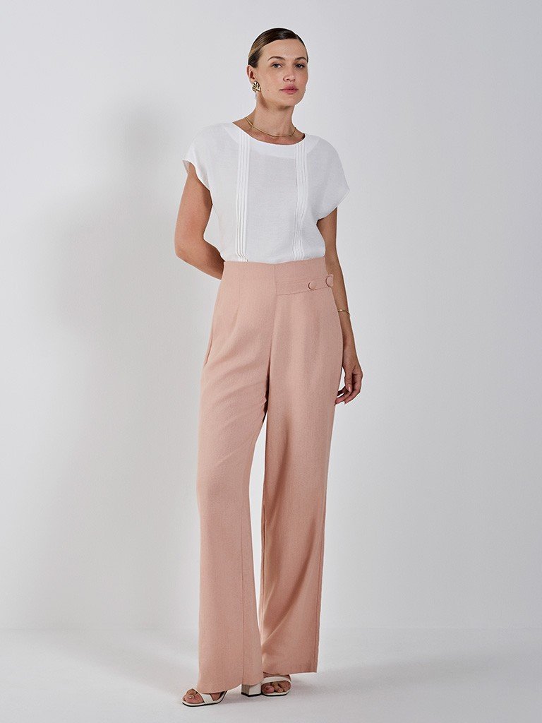 blusa off white amalia frente