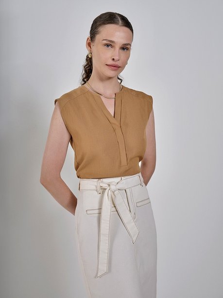 regata camel denim capa