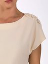 blusa aveia mulher detalhe