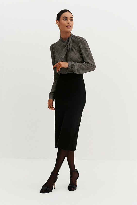 calça bege franceline