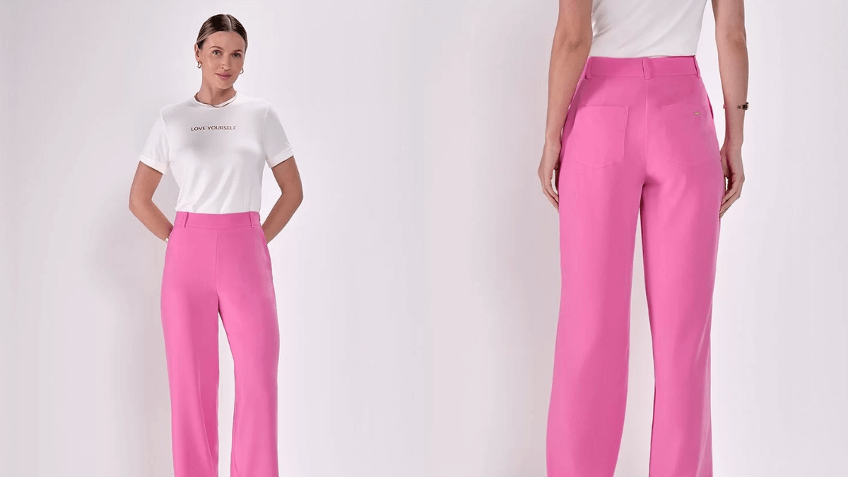 calca pantalona com blusa basica 1