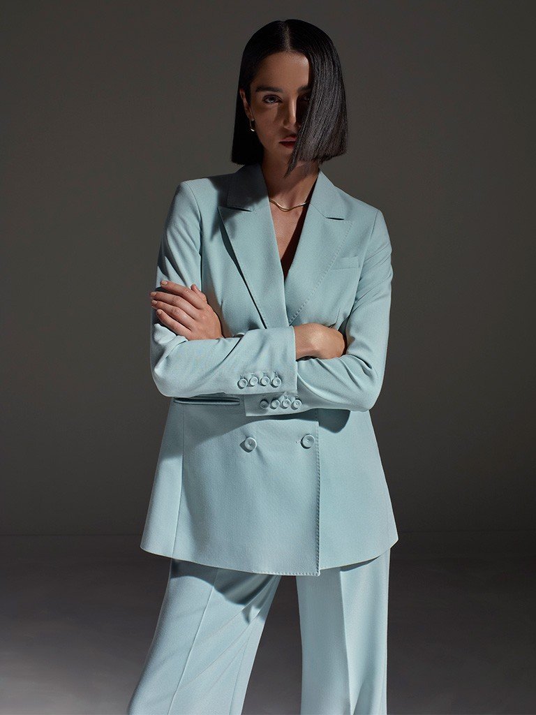 blazer verde agua flayca conceito