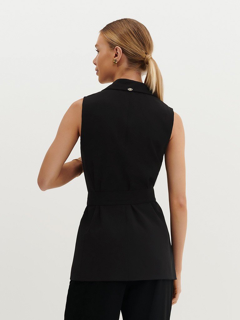 colete grasi detalhe costas