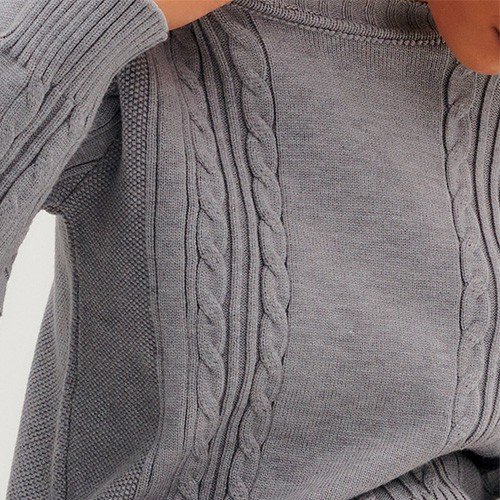 casaco tricot bege mescla simione pequeno