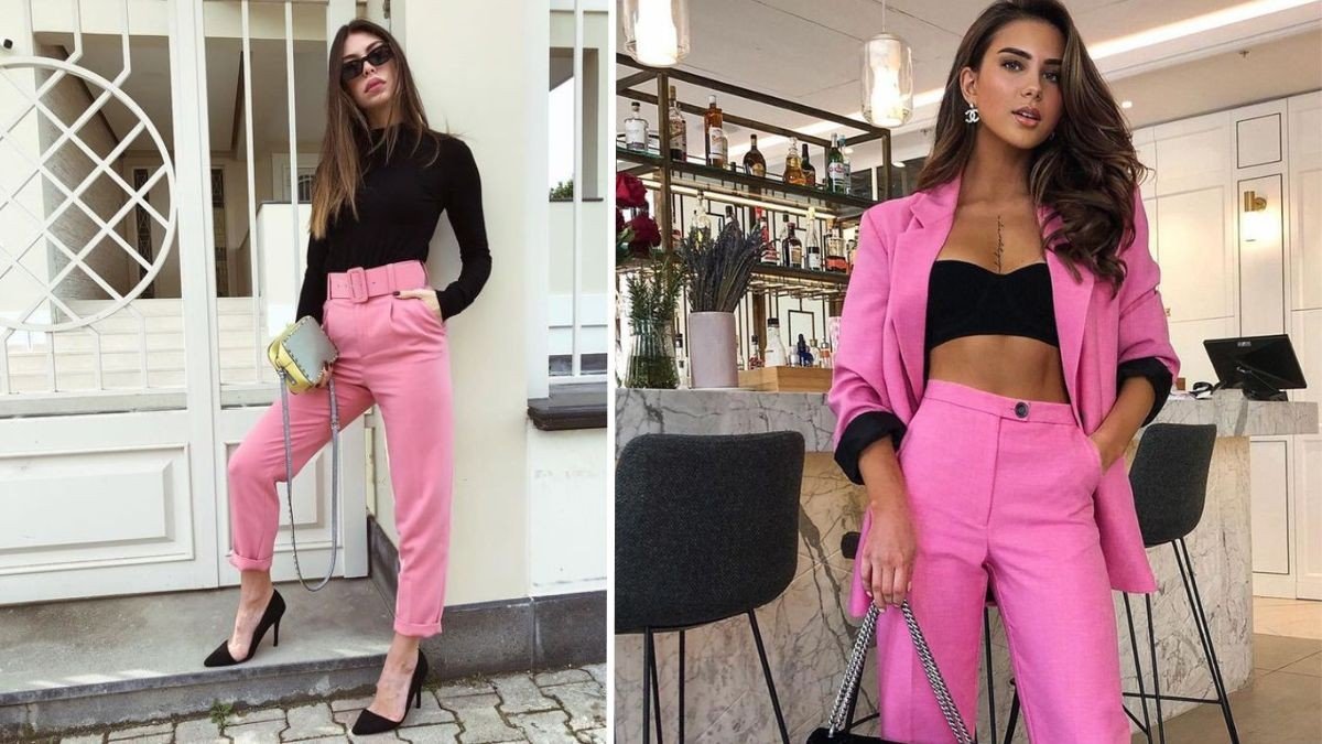 Calça Rosa Combina com que Cor de Blusa? Descubra!