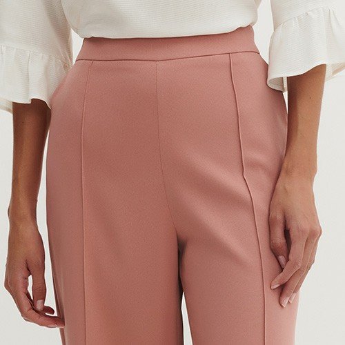 calca off white bella detalhes
