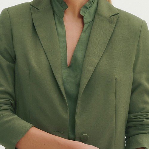 blazer lanoso camel analice descricao