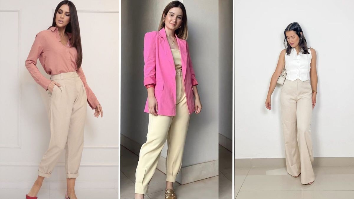 Calça bege combina com que cor de blusa: Guia completo para você fazer sucesso!