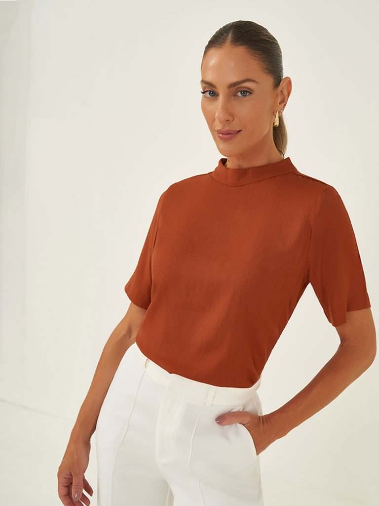 blusa nilce cropado