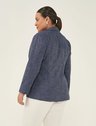 blazer nayla plus size costas cropado