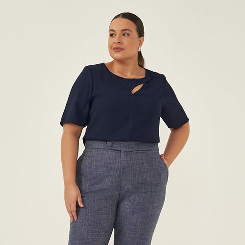 blusa nany plus size