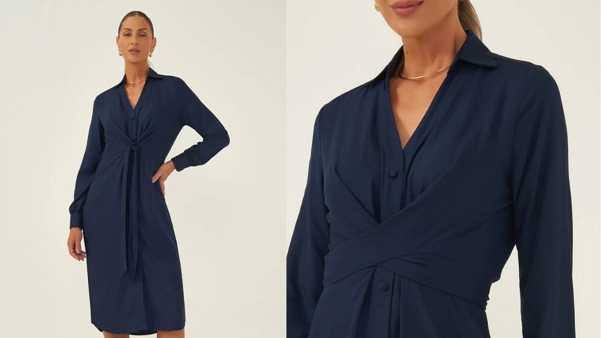 maquiagem que combina com vestido azul