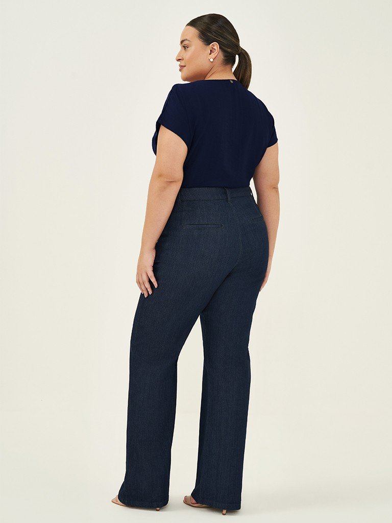 calca tamara costas plus look