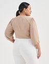 blusa andressa plus size detalhe costas