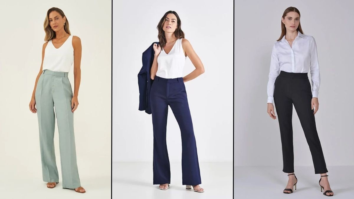 Modelo de calça alfaiataria: Elegância e versatilidade em cada detalhe!